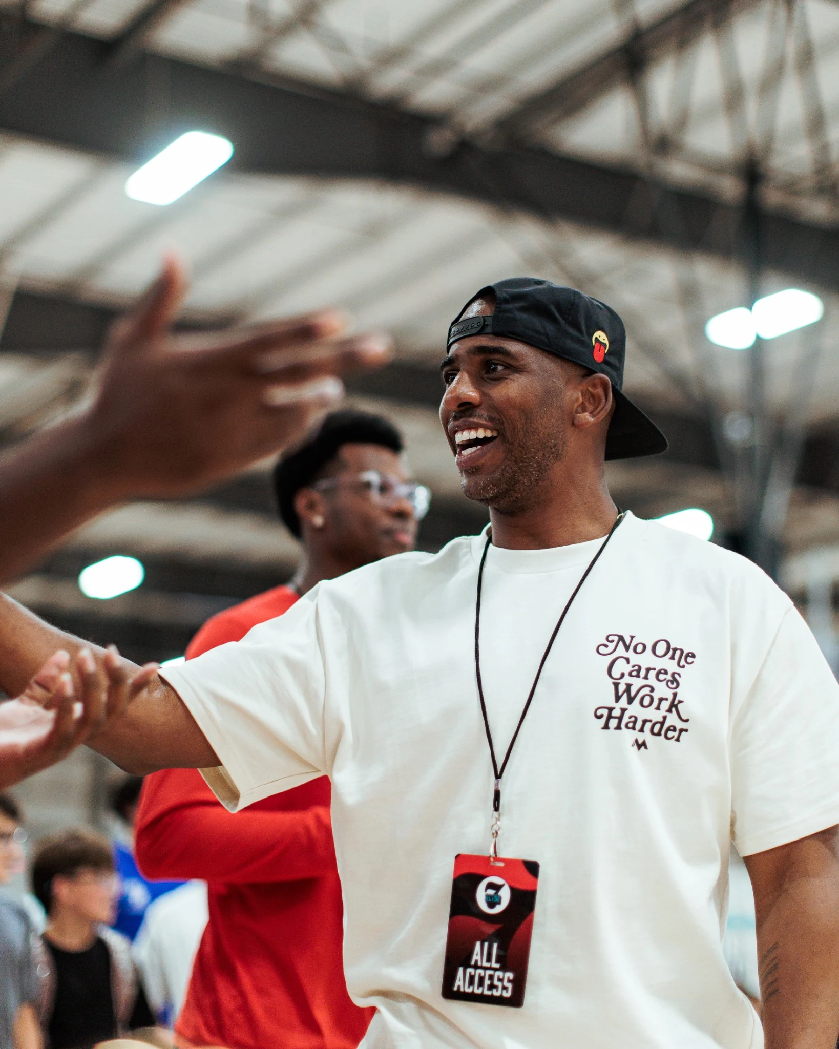 Chris Paul at Section 7, as identified in the supplied event photograph